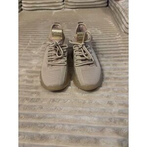 NWOT Steve Madden MAXIMA Women's Beige Rhinestone Fashion Sneakers Shoes 8.5M